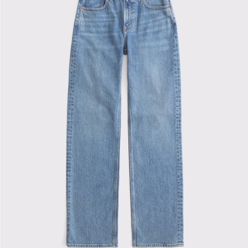 Abercrombie & Fitch high rise 90s relaxed jeans